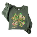 Retro Shamrock Sweatshirt, Womens Shenanigans Sweatshirt, Cute St Patrick's Day Sweatshirt, Lucky Sweatshirt, Irish...