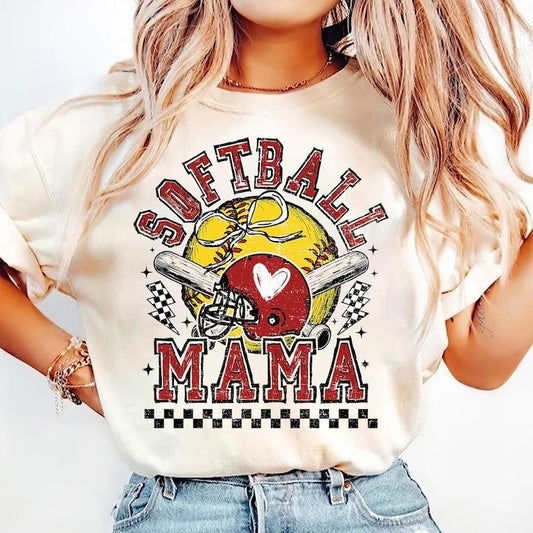Retro Softball Mama, Softball Mama, Softball Coquette, Game Day Softball Bow, Checker Softball, Softball Mom Tshirt