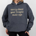 Retro Sorry About Your Fragile Hoodie, Strong Girls Hooded Sweatshirt, Women's Rights Hoodies, Funny Empowerment Women's...