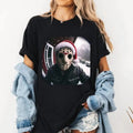Retro Vintage Jason Halloween Graphic T-shirt,Friday The 13th Shirt Christmas Heart Hands Hoodie, Sweatshirt | PureTeeCo.com