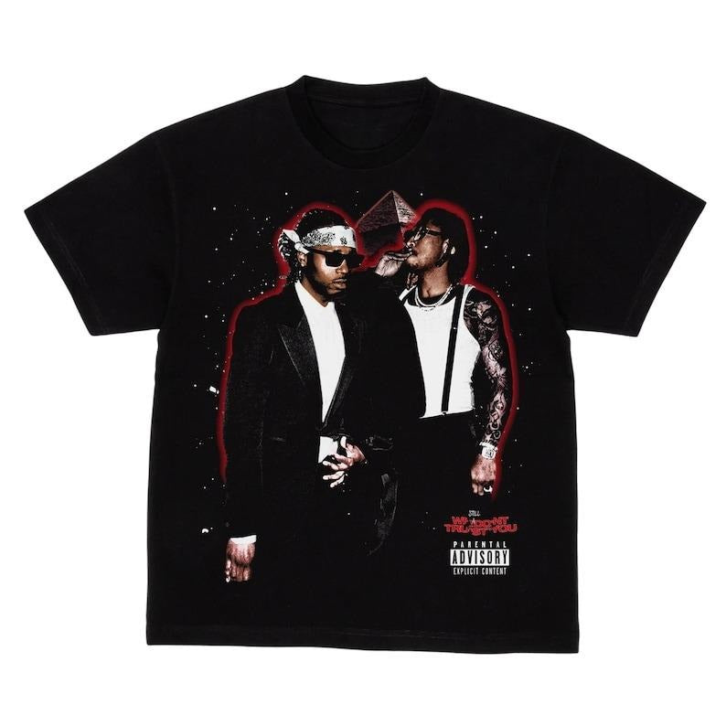 Retro We Still Don't Trust You Graphic Tee, Future Metro Boomin We Don't Trust You Shirt, Future New Album Shirt, Metro...