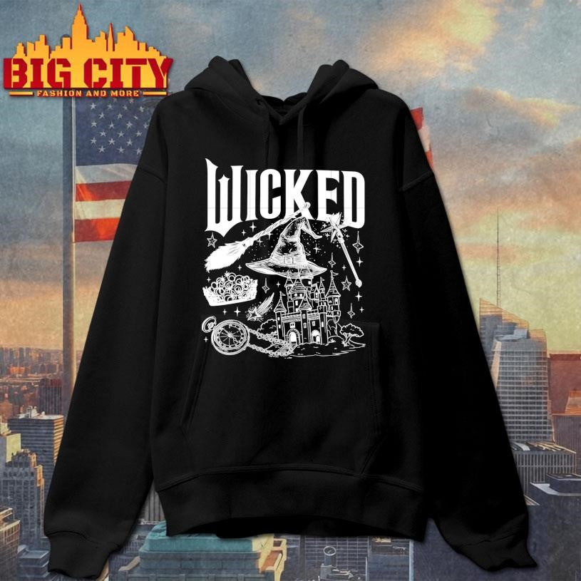 Retro wicked movie outline design Shirt