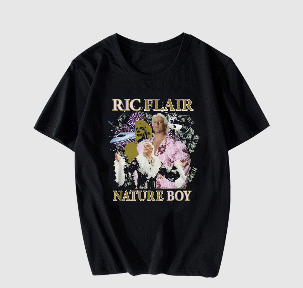 Ric Flair Nature Boy T Shirt Hoodie, Sweatshirt | PureTeeCo.com