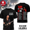Ricardo Arjona Lo que el SECO no dijo Tour USA 2026 Two Sided Shirt