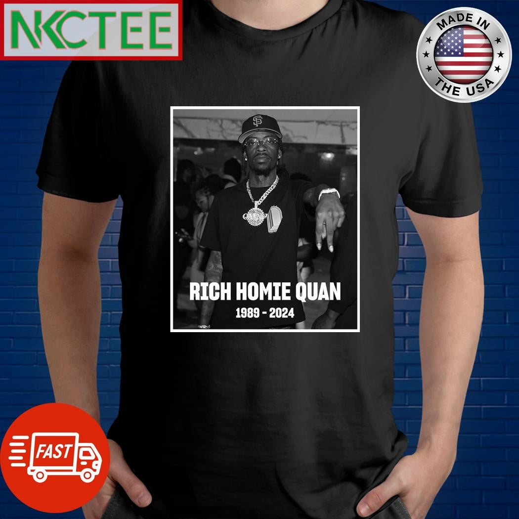 Rich Homie Quan 1989 2024 shirt