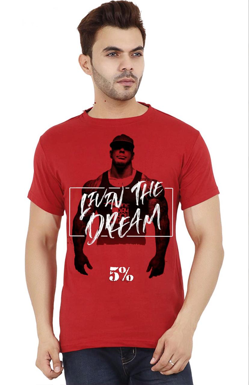 Rich Piana 5% Living The Dream Polyester T-Shirt Hoodie, Sweatshirt | PureTeeCo.com