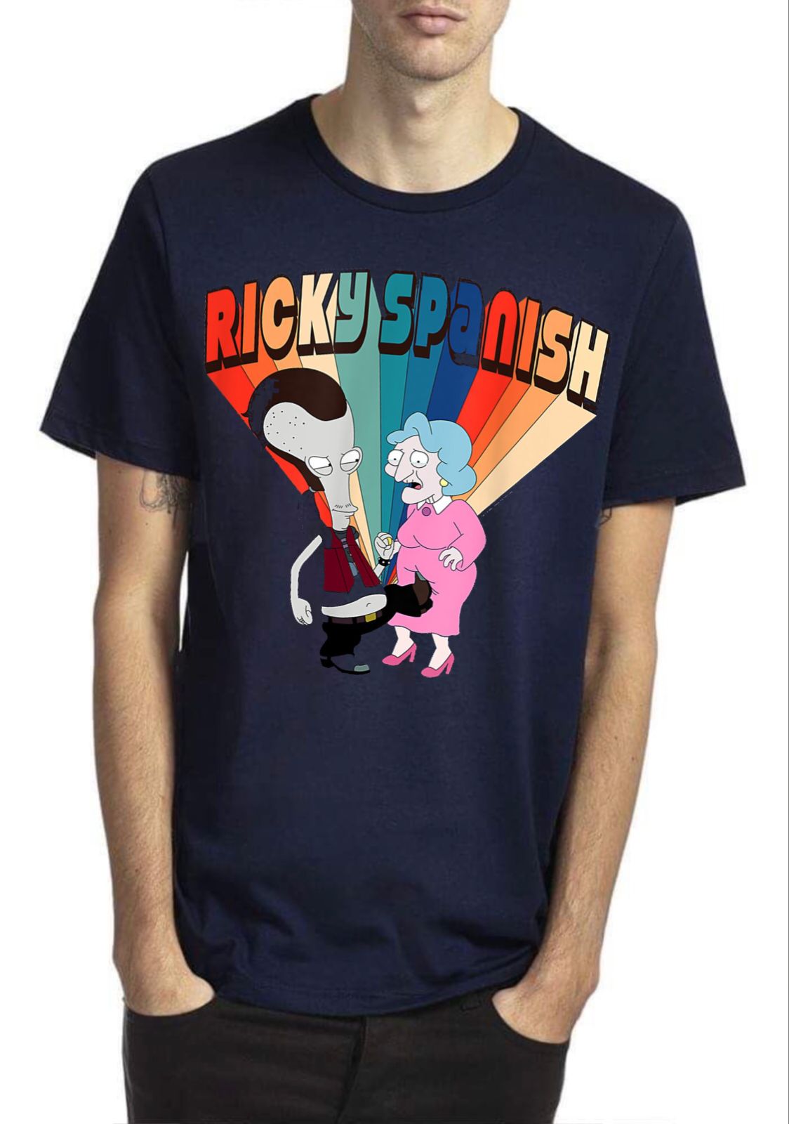 Ricky Spanish T-Shirt Hoodie, Sweatshirt | PureTeeCo.com