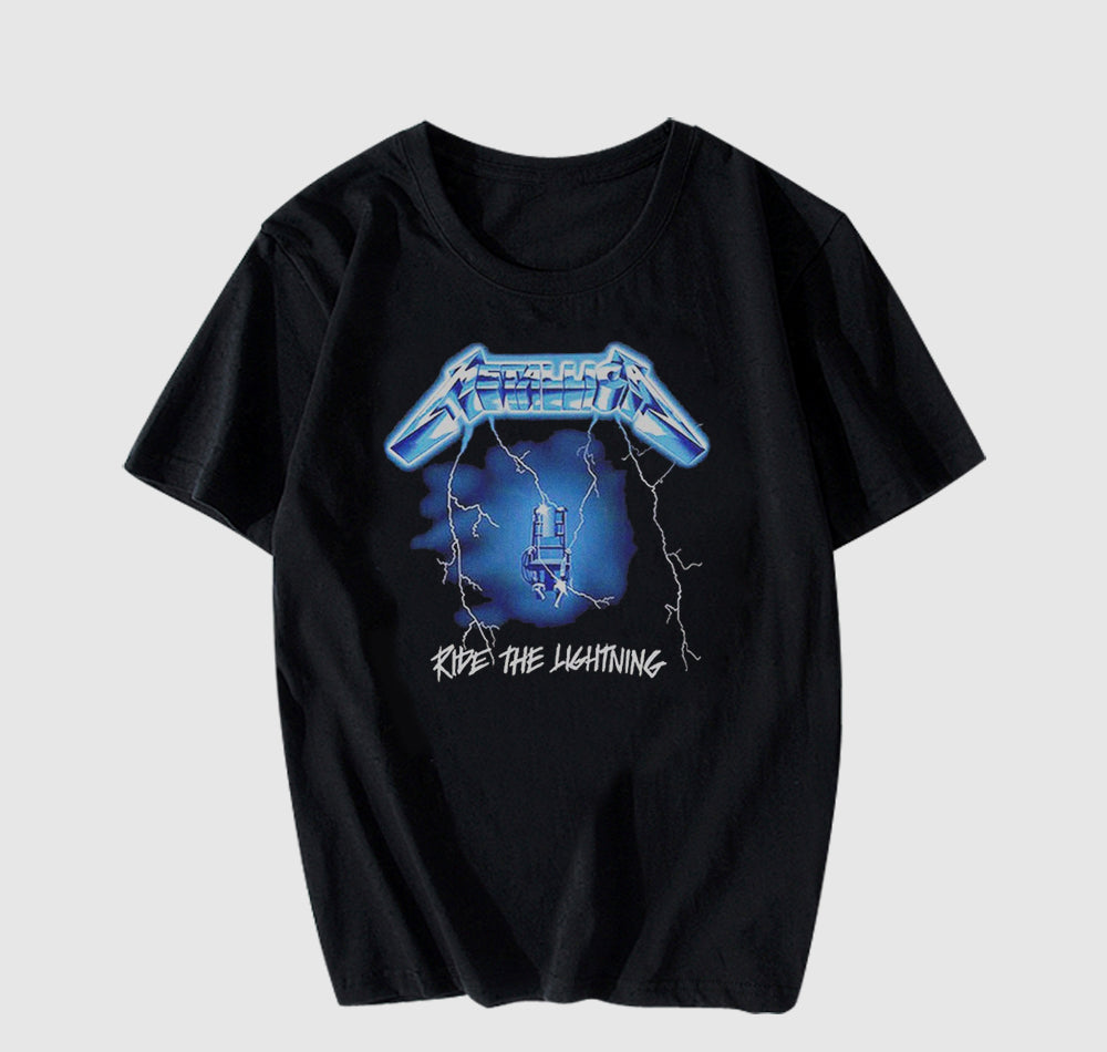 Ride The Lightning T shirt Hoodie, Sweatshirt | PureTeeCo.com