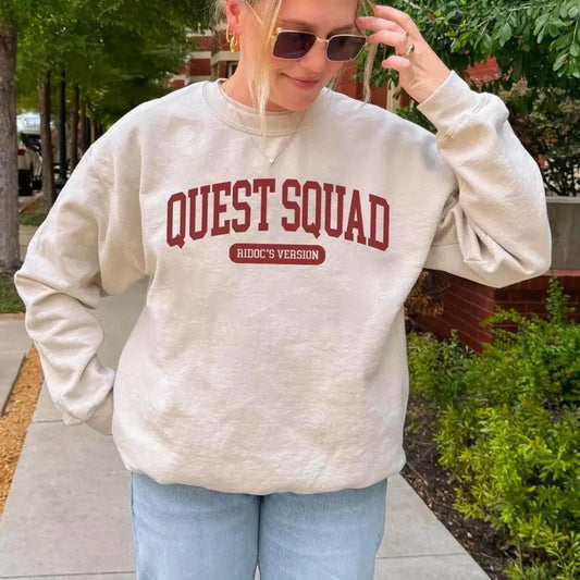 Ridoc Quest Squad Onyx Storm Shirt, Onyx Storm Sweatshirt, Fourth Wing Shirt, Basgiath War College Bookstagram Shirt, Xaddy Xaden Riorson Hoodie