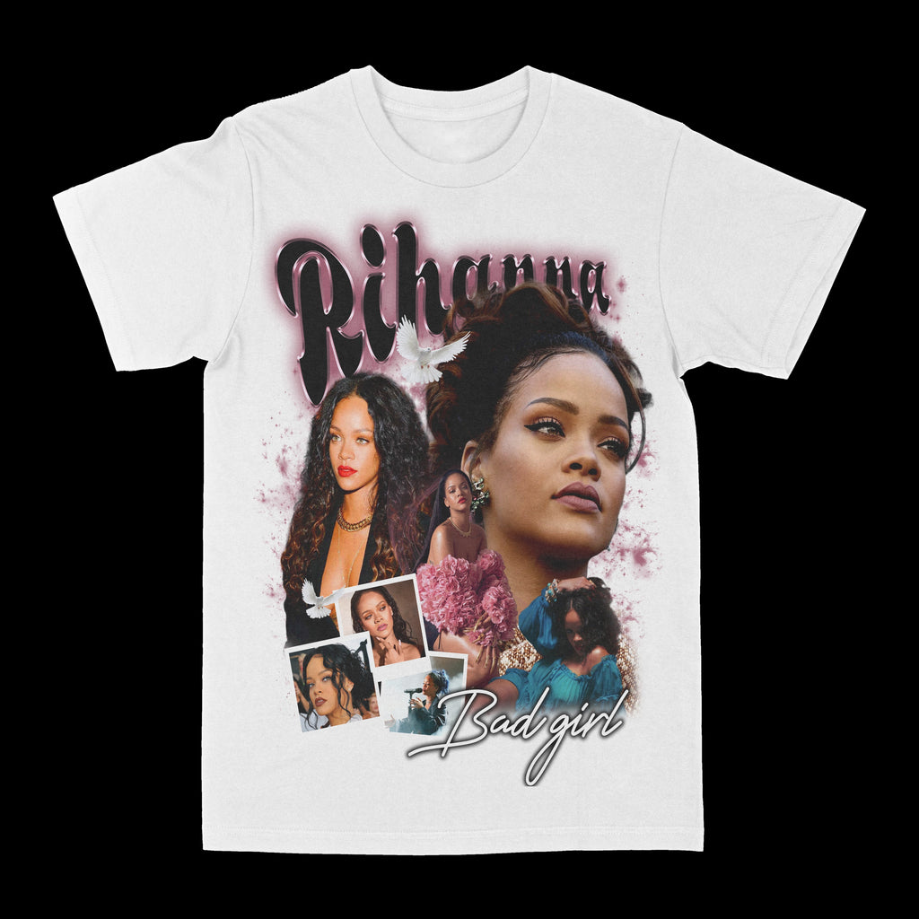 Rihanna "Badgirl" Graphic Tee Hoodie, Sweatshirt | PureTeeCo.com (Image 2)