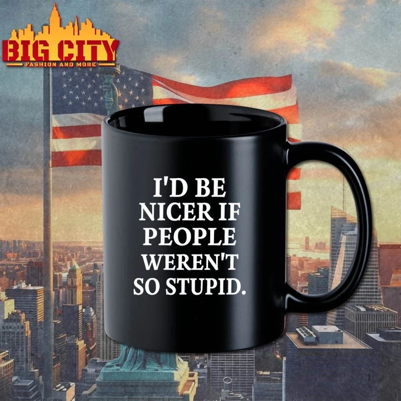 Riley And Landon I’d Be Nicer If People Weren’t So Stupid shirt