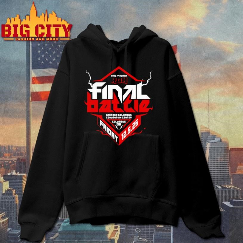 Ring of Honor ROH final Battle 2025 shirt