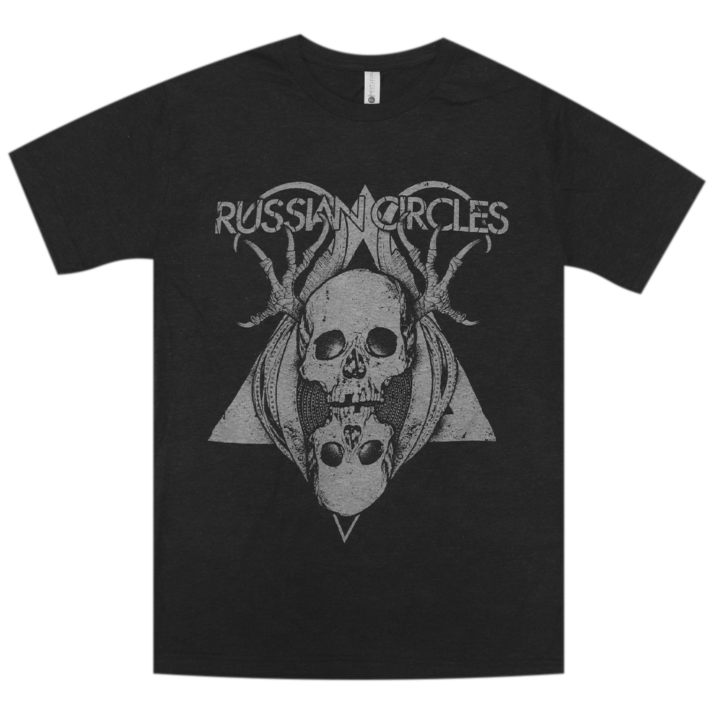 Skulls Black Tri-Blend T-Shirt Hoodie, Sweatshirt | PureTeeCo.com (Image 1)