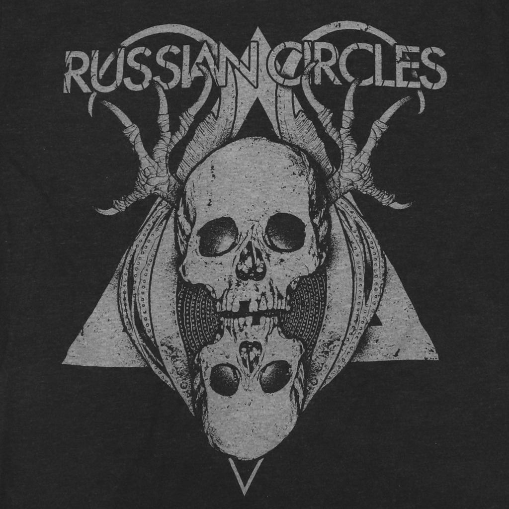 Skulls Black Tri-Blend T-Shirt Hoodie, Sweatshirt | PureTeeCo.com (Image 2)