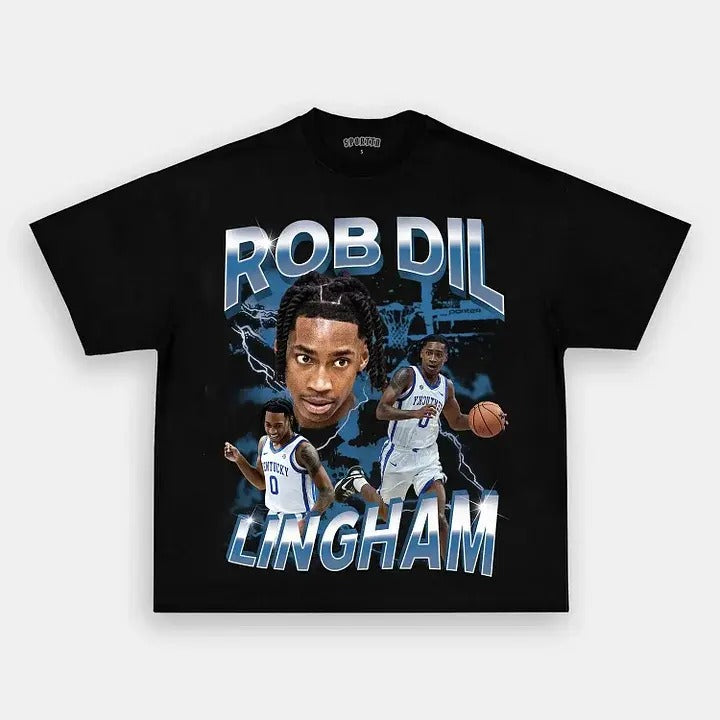 Rob Dillingham TEE - VINTAGE TEE - SPORT TEE - GRAPHIC MEN'S T-SHIRT SWEATSHIRT HOODIE - GIFT FOR FAN | PureTeeCo.com