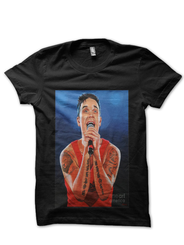 Robbie Williams T-Shirt Style006 Hoodie, Sweatshirt | PureTeeCo.com