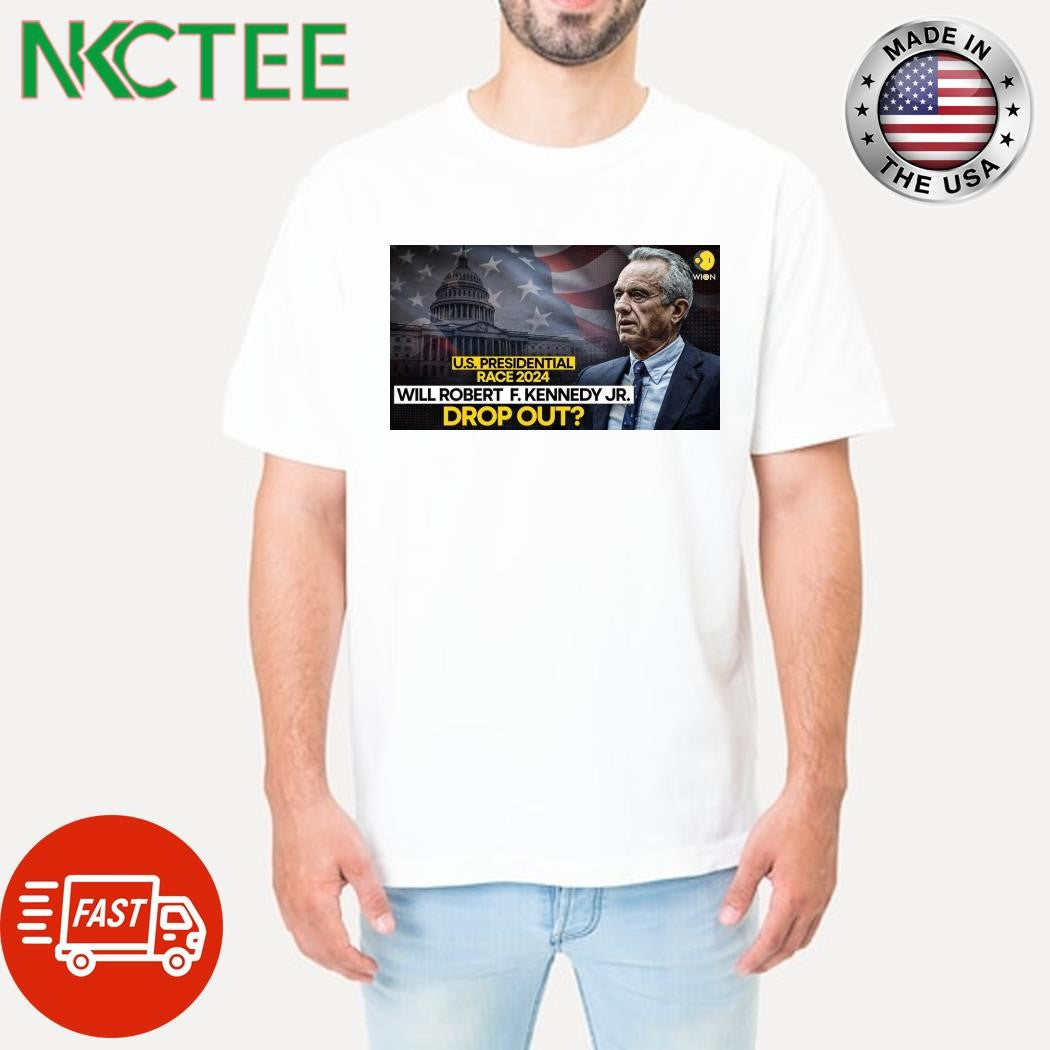 Robert F Kennedy Jr to drop out of US presidential race shirt
