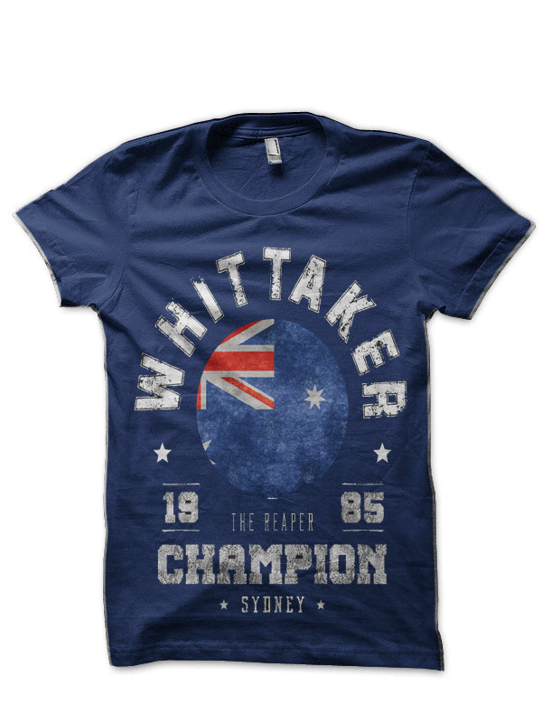 Robert Whittaker Navy Blue T-Shirt Hoodie, Sweatshirt | PureTeeCo.com
