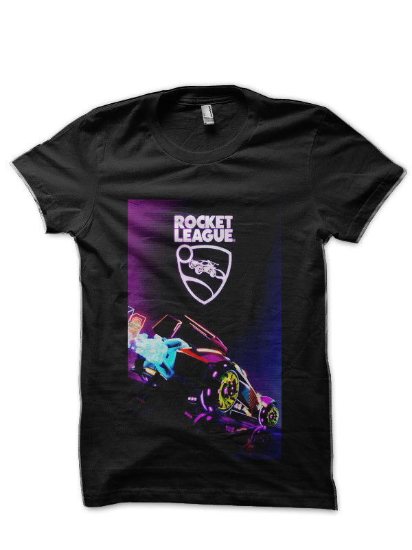 Rocket League Black T-Shirt Hoodie, Sweatshirt | PureTeeCo.com