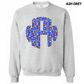 Rocket Pop Monogram Sweatshirt 'NLB' T-Shirts, Hoodie | PureTeeCo.com