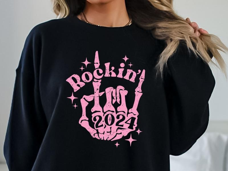 Rocking 2024 Sweatshirt & Women's Tops T-Shirts, Hoodie | PureTeeCo.com