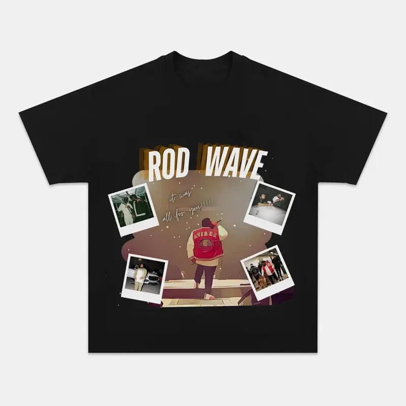 Rod Wave 2024 Tour Fan Tee Hoodie, Sweatshirt | PureTeeCo.com
