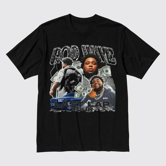 Rod Wave Concert 2024 Tee - Last Lap Tour Graphic Shirt