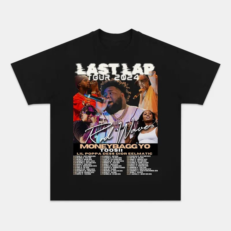 Rod Wave Concert Shirt, Last Lap Tour 2024 T-Shirt for Fans Hoodie, Sweatshirt | PureTeeCo.com