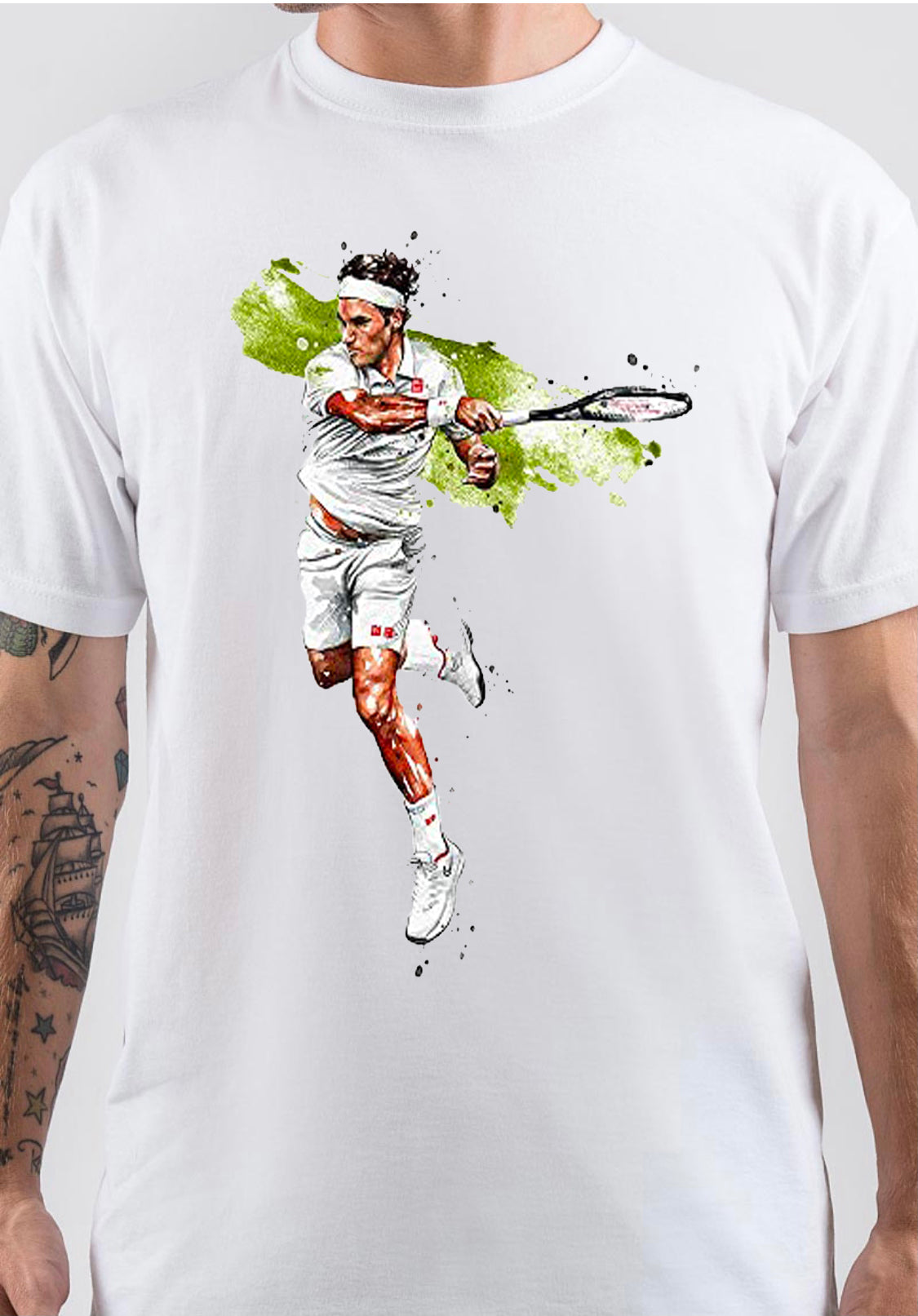Roger Federer Wimbledon White T-Shirt Hoodie, Sweatshirt | PureTeeCo.com