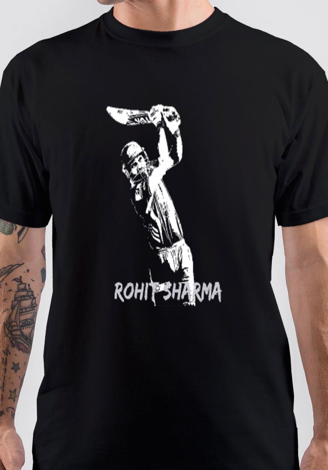 Rohit Sharma T-Shirt Hoodie, Sweatshirt | PureTeeCo.com