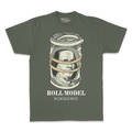 Roll Model - Olive T-Shirt Hoodie, Sweatshirt | PureTeeCo.com