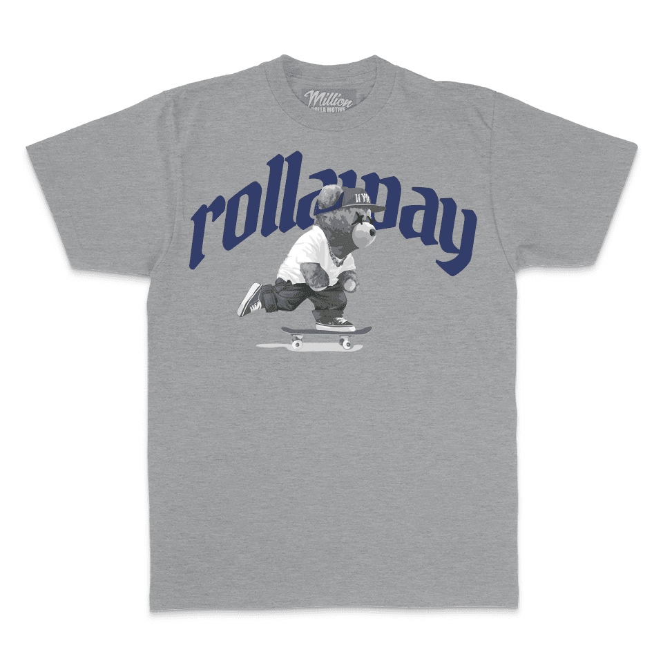 Rollaway Teddy - Heather Grey T-Shirt Hoodie, Sweatshirt | PureTeeCo.com