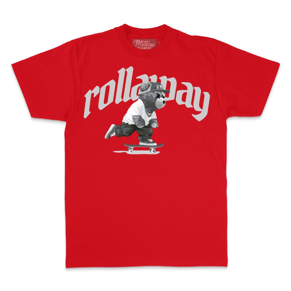 Rollaway Teddy - Red T-Shirt Hoodie, Sweatshirt | PureTeeCo.com