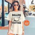 Rolling Fatties Cat Shirt Funny  Tshirt   Gift Vintage Cat Graphic Sweatshirt Fat Cat Meme Shirts Hoodie | PureTeeCo.com