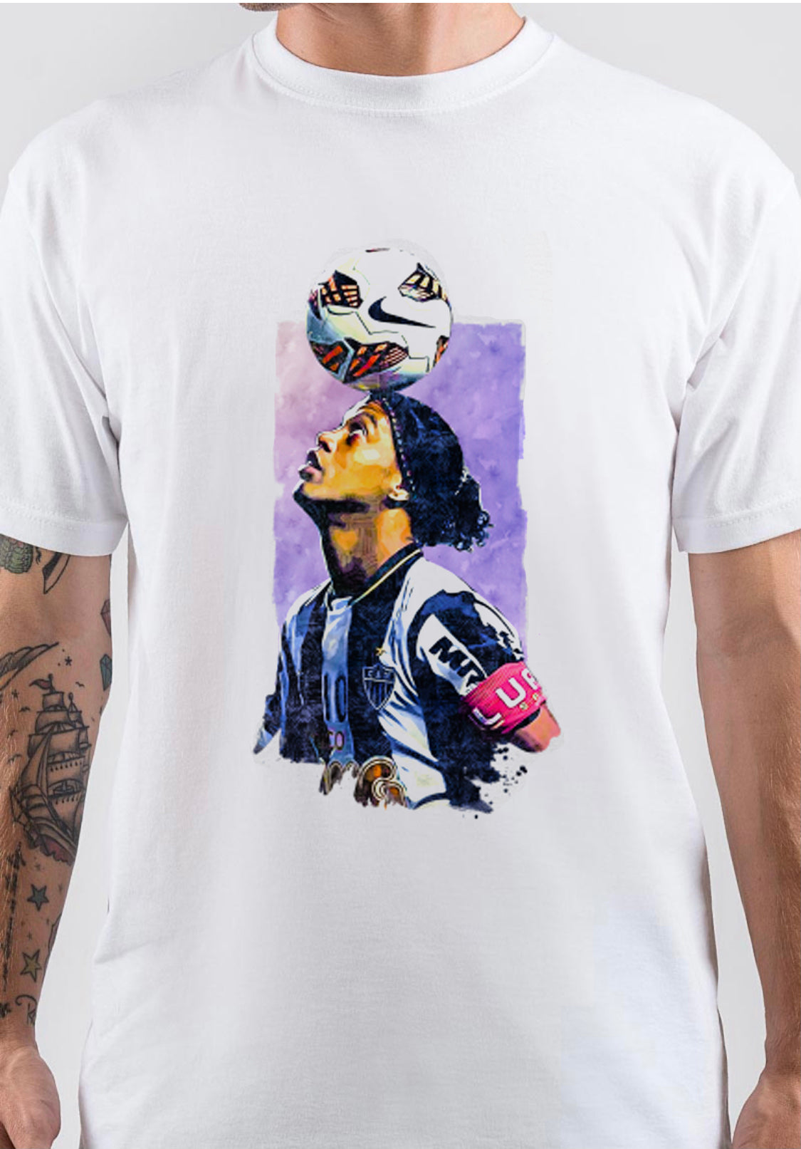 Ronaldinho GaÃºcho T-Shirt Hoodie, Sweatshirt | PureTeeCo.com