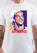 Ronaldinho T-Shirt Style006 Hoodie, Sweatshirt | PureTeeCo.com