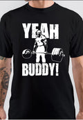 Ronnie Coleman Yeah Buddy Black T-Shirt Hoodie, Sweatshirt | PureTeeCo.com