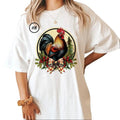 Rooster Watercolor Farm animals Cute Unisex T-shirt Sweatshirt Hoodie Design all #yu 1 | PureTeeCo.com
