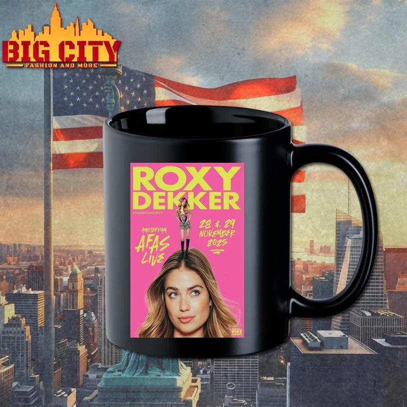Roxy Dekker Netherlands November 28 29 2025 Poster shirt
