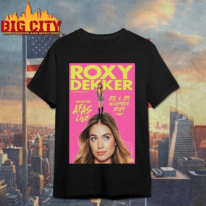 Roxy Dekker Netherlands November 28 29 2025 Poster shirt