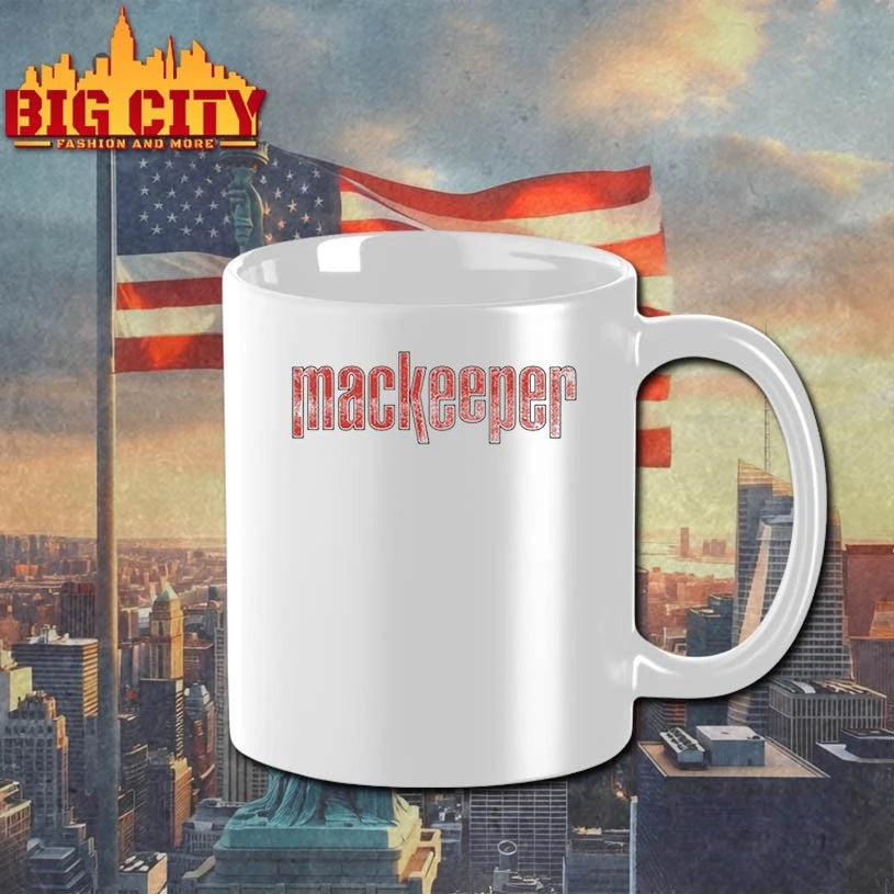 Ruby Cruz Wearing Mackeeper Logo Red shirt