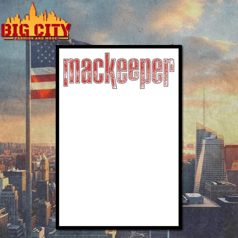 Ruby Cruz Wearing Mackeeper Logo Red shirt