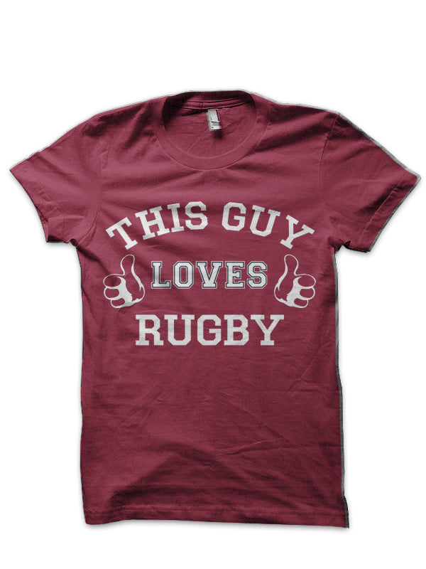 This Guy Loves Rugby Six Nations Logo T-Shirt Hoodie, Sweatshirt | PureTeeCo.com
