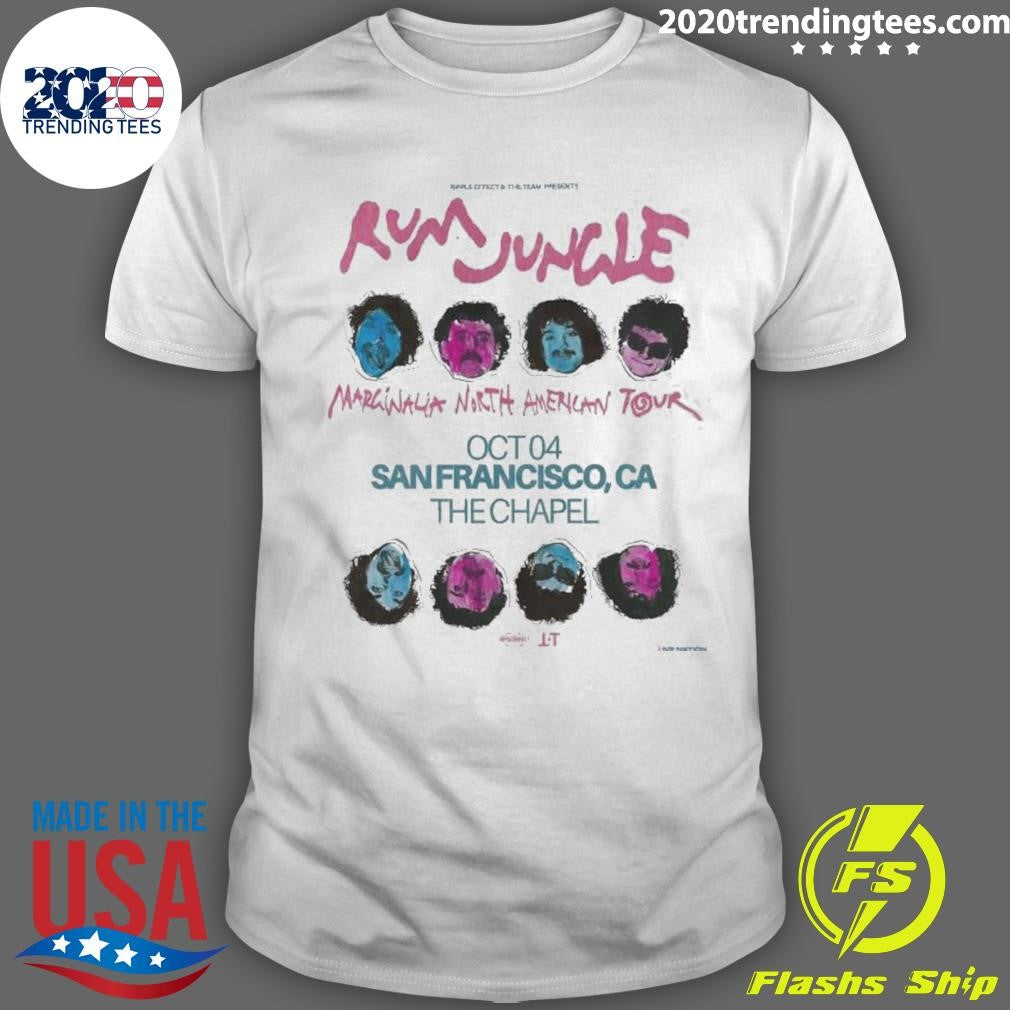 Rum Jungle Tour 2026 Poster Shirt