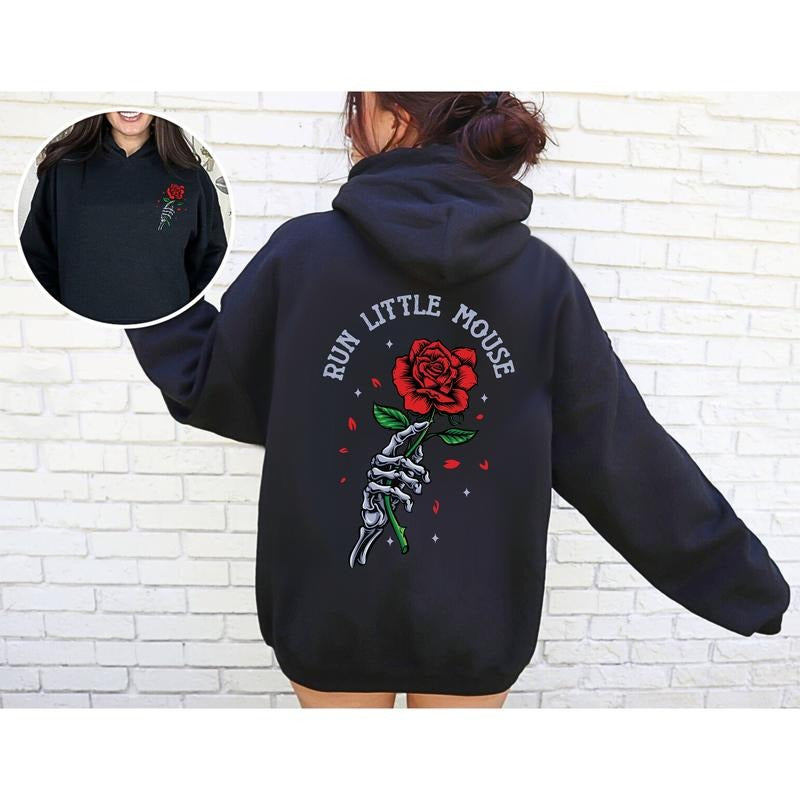 Run Little Mouse Hoodie, Haunting Adeline Hoodie, Meadows Hoodie, HD Carlton, Dark Romance Merch, Smut Books, Spicy Books...