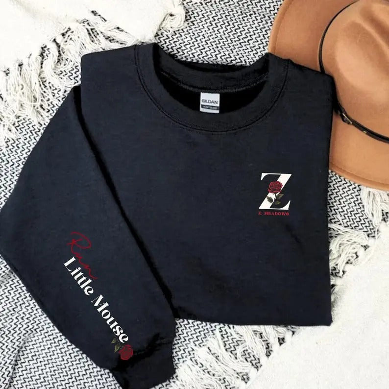 Run Little Mouse Sweatshirt, Dark Romance, Book Lover Gift, Haunting Adeline Sweatshirt, Smut Reader T-Shirts, Hoodie