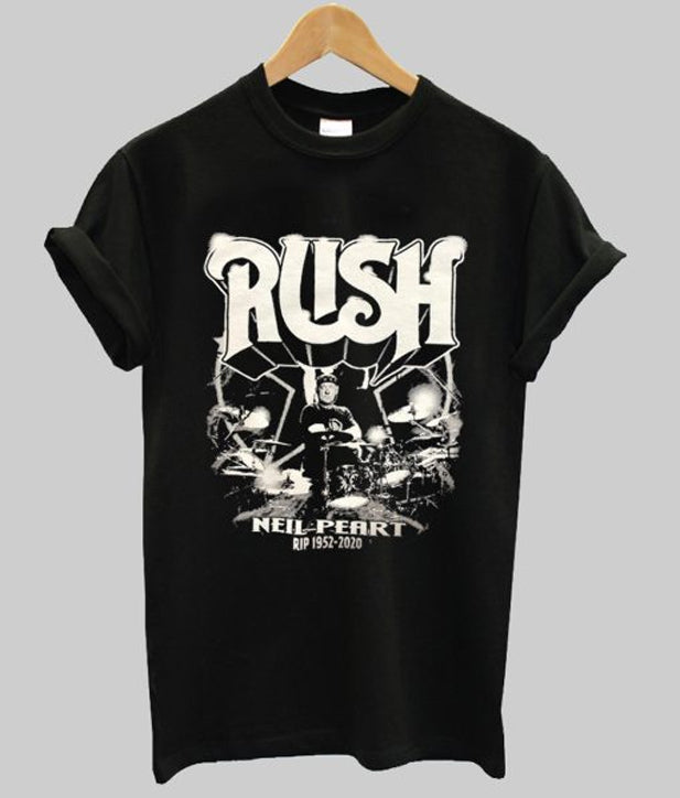 Rush Neil Peart RIP 2020 Band T-Shirt Hoodie, Sweatshirt | PureTeeCo.com