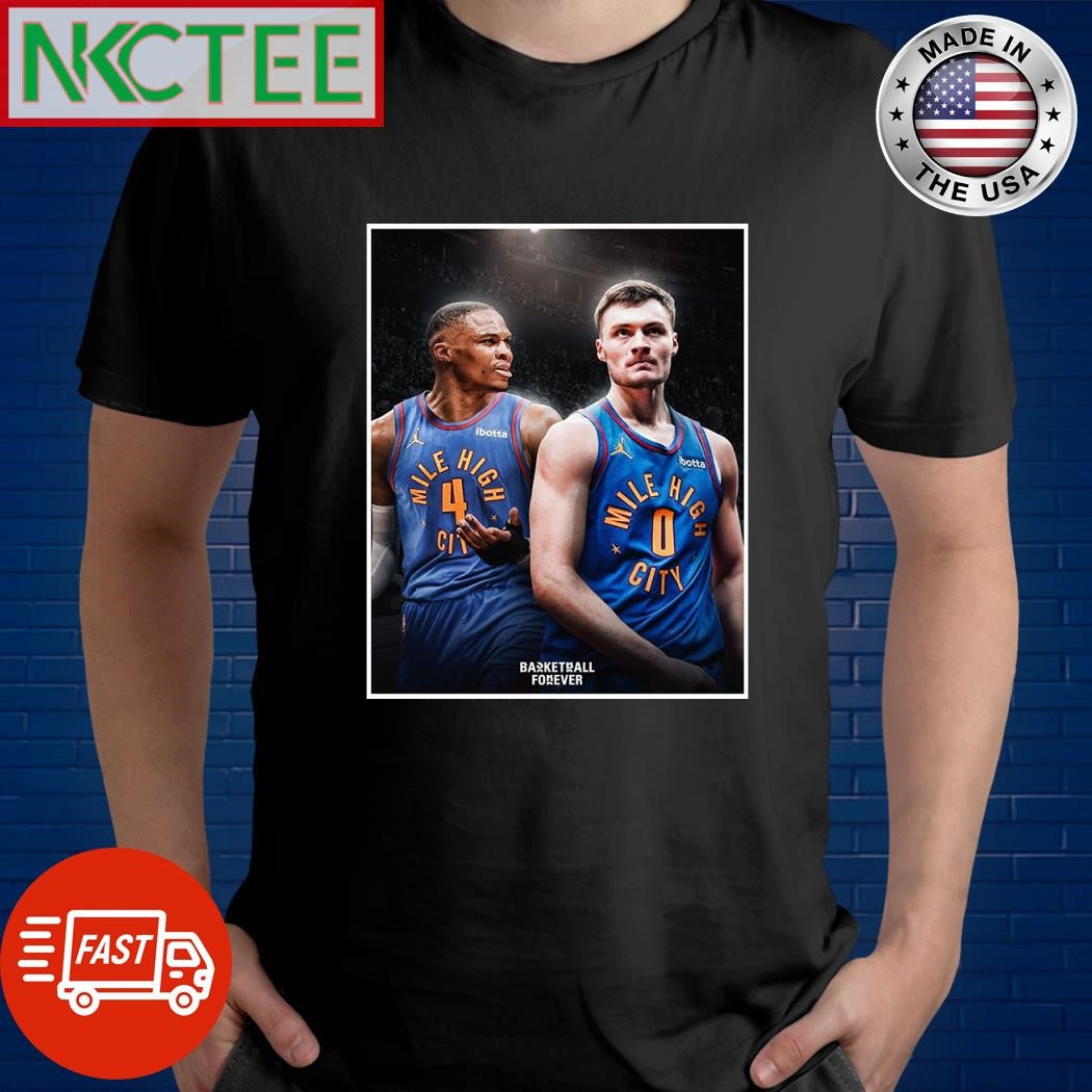 Russell Westbrook will wear No.4 at the Nuggets after he asked third-year guard Christian Braun about taking his No.0 jersey, but Braun refused shirt