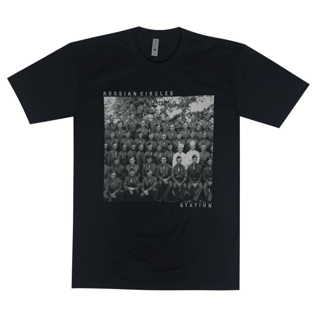 Station Black T-Shirt Hoodie, Sweatshirt | PureTeeCo.com (Image 1)