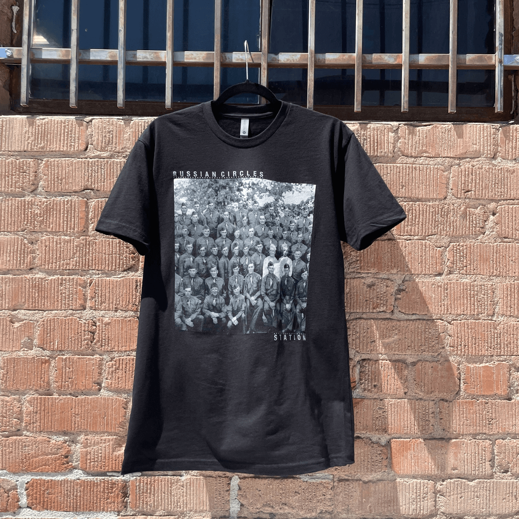 Station Black T-Shirt Hoodie, Sweatshirt | PureTeeCo.com (Image 2)